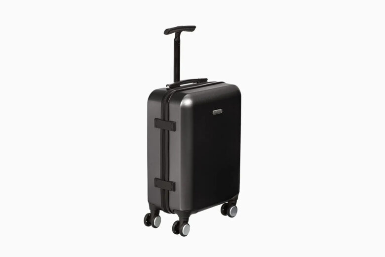 best carry on luggage travel affordable AmazonBasics - Luxe Digital
