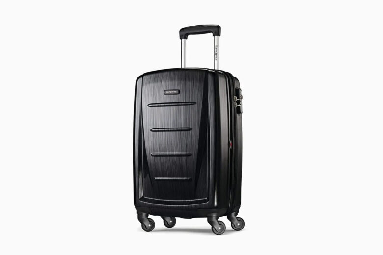 best carry on luggage travel samsonite under 100 - Luxe Digital