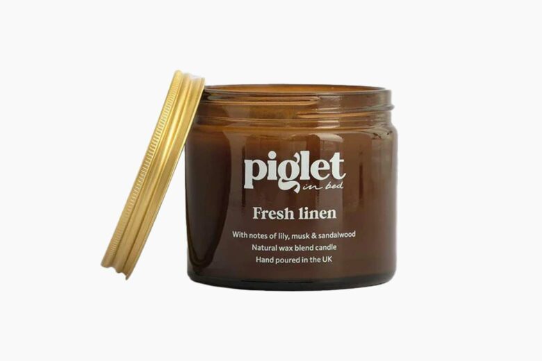 best scented candles piglet in bed - Luxe Digital